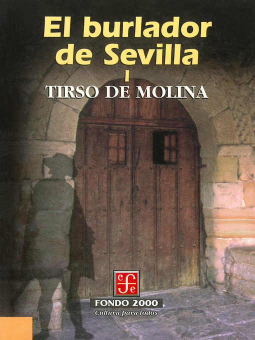 Title details for El burlador de Sevilla, I by Tirso De Molina - Available